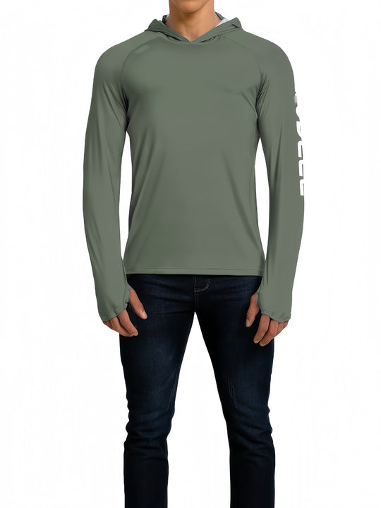 Herren Funktionales Outdoor Shirt mit Kapuze