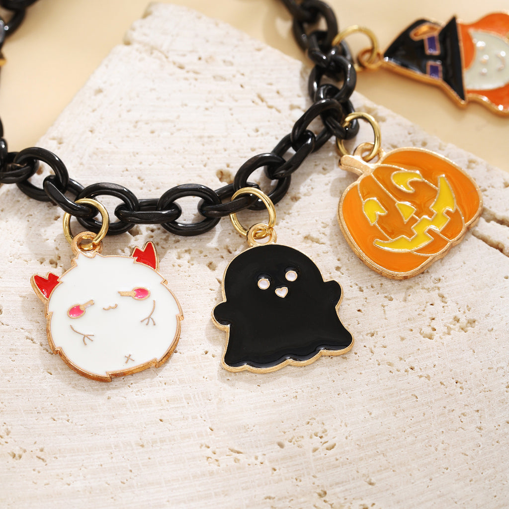 Damen Halloween Charm-Armband Shop Nory