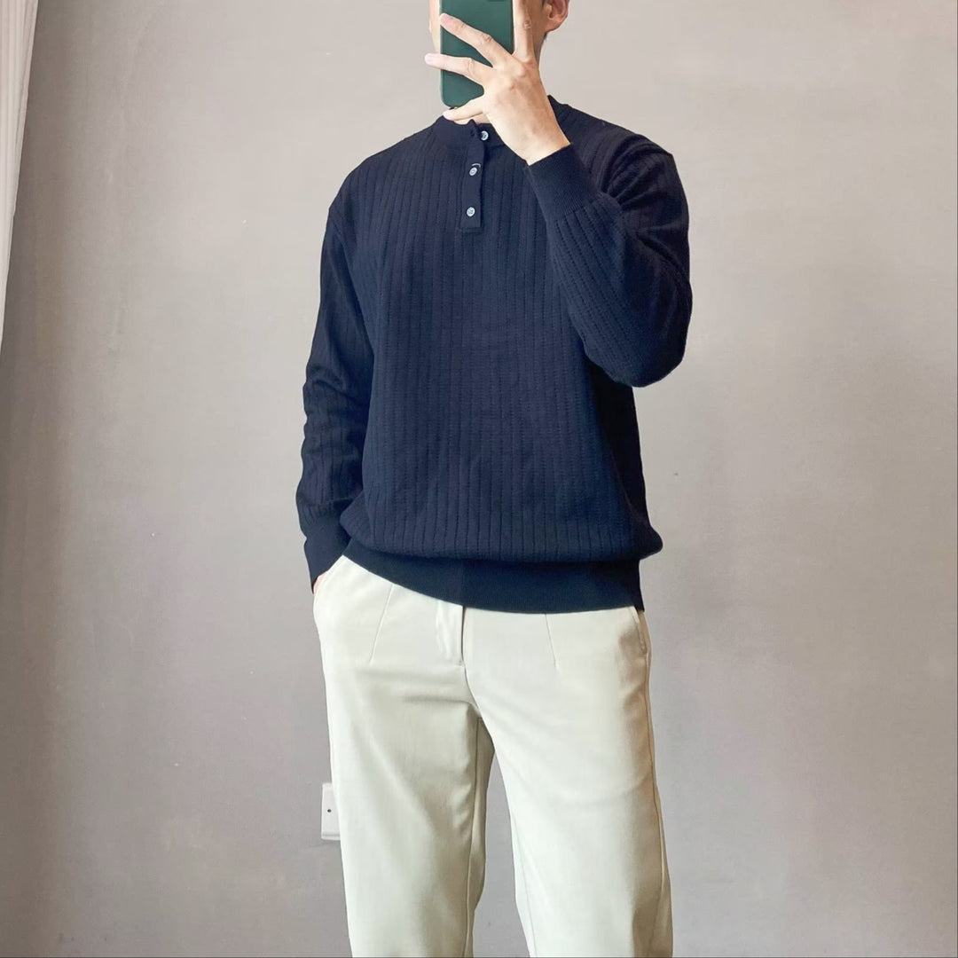 Herren Strickpullover mit strukturiertem Design Shop Nory