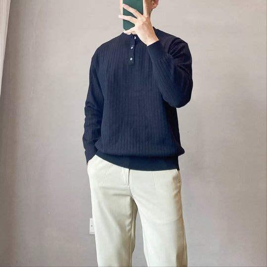 Herren Strickpullover mit strukturiertem Design Shop Nory