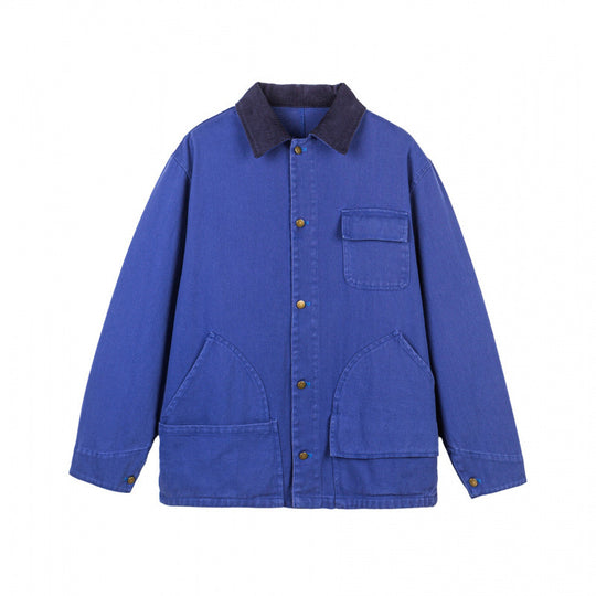 Herren Robuste Chorejacke im Workwear-Stil mit Cordkragen und großen aufgesetzten Taschen Shop Nory