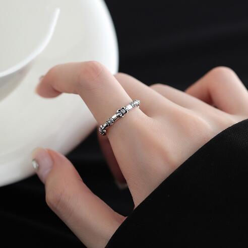 Damen Offener Ring mit kunstvollem Muster Shop Nory