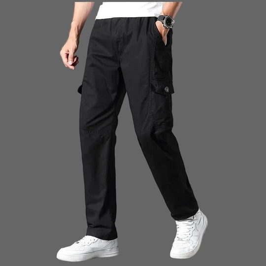 Herren Cargo-Hosen mit multifunktionalen Taschen und atmungsaktivem Stoff