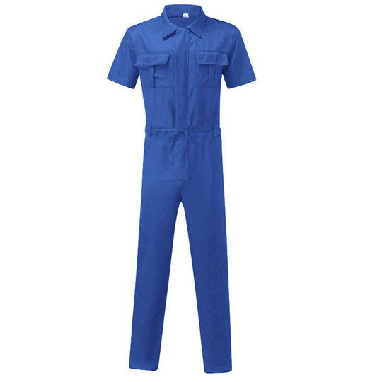 Damen Overall mit praktischen Taschen und elastischem Bund