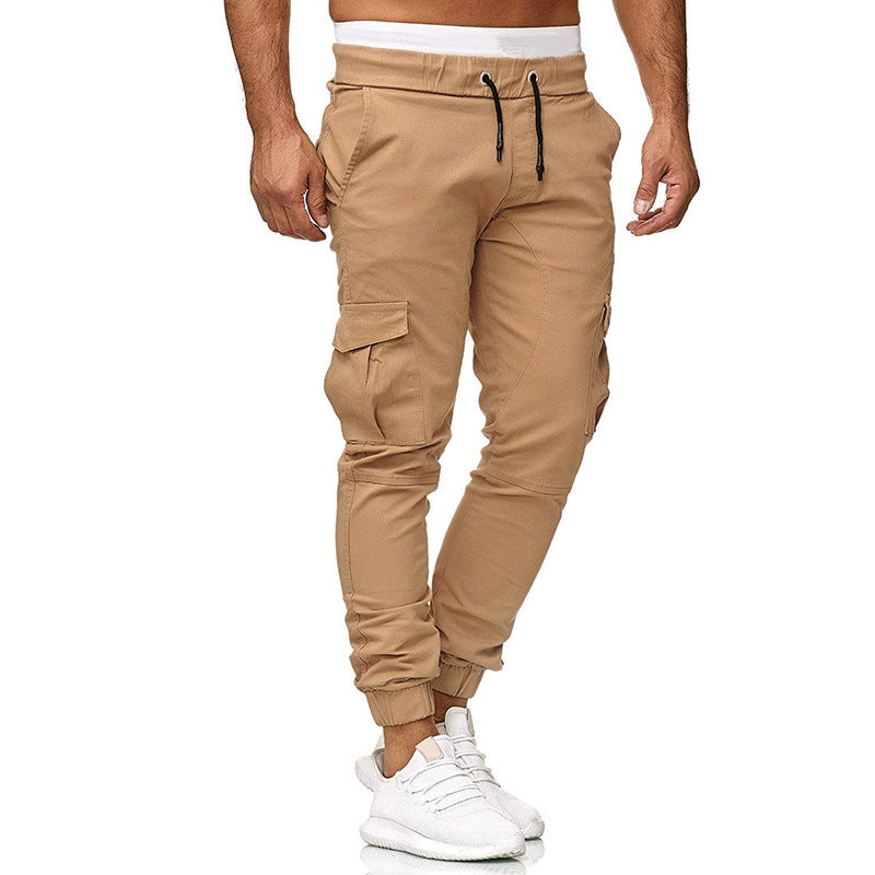 Herren Cargo-Jogginghose mit elastischem Bund und praktischen Seitentaschen Shopnory