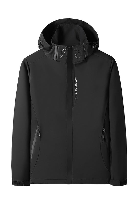 Damen Softshell Outdoorjacke mit abnehmbarer Kapuze, winddichter Membran und atmungsaktivem Meshfutter Shop Nory