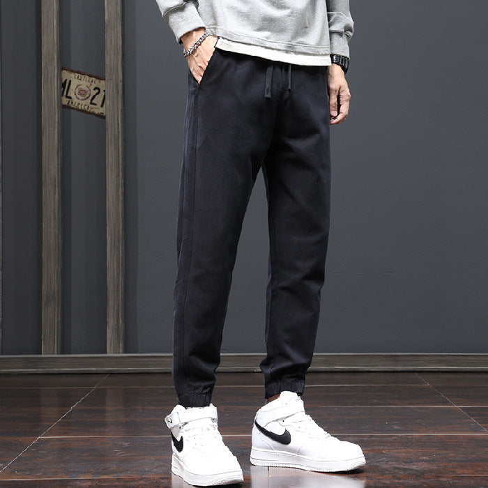 Herren Relaxed-Fit Joggerhose mit elastischem Bund, Kordelzug und Bündchen Shop Nory