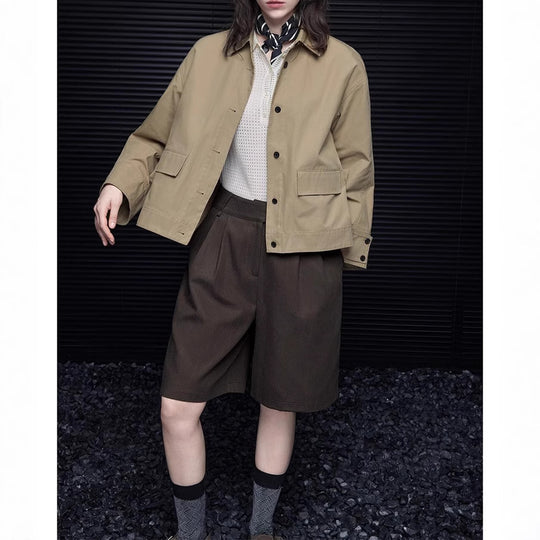 Damen Modische Übergangsjacke mit bequemen Schnitt Shop Nory