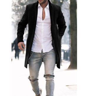 Herren elegante Wolljacke