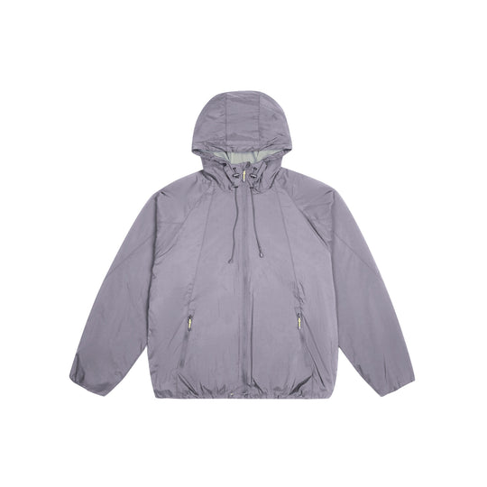 Unisex Leichter Windbreaker mit verstellbarer Kapuze, packbarer Nylonjacke Shop Nory