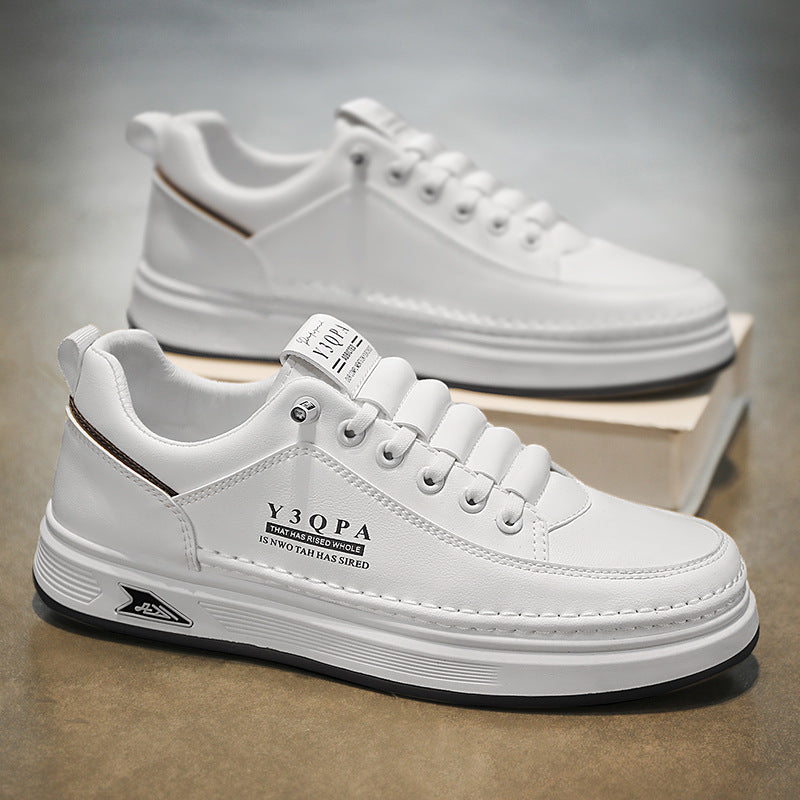 Herren Low-Top City-Sneaker aus Kunstleder mit dicker Komfortsohle und dezenter Logoprägung Shop Nory