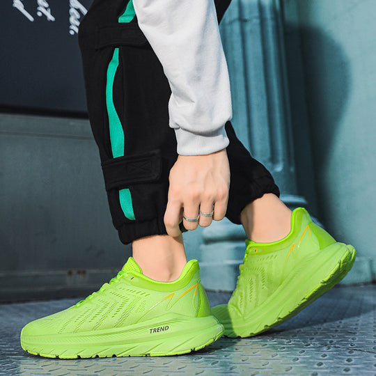 Herren Komfort-Laufschuh mit reaktionsfreudiger Plateausohle und belüftetem Strickoberteil Shopy Nory
