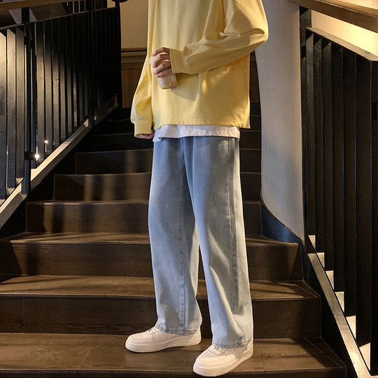 Herren Lässige Baggy-Jeans Shop Nory
