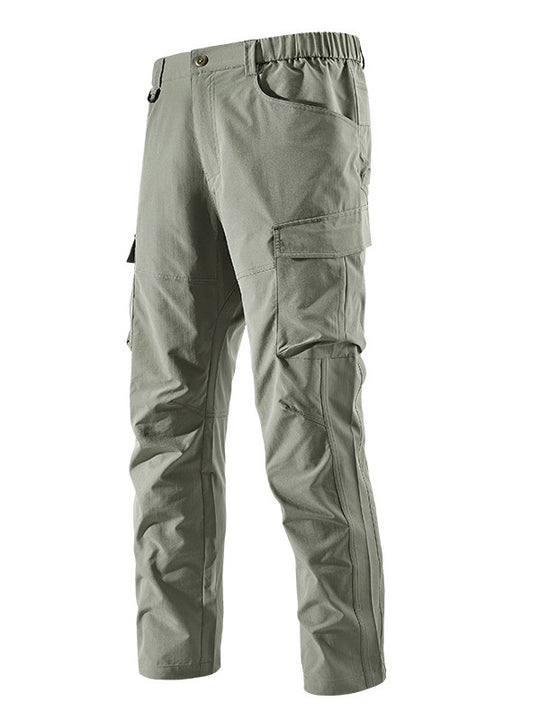 Herren Robust-konstruktive Cargo-Trekkinghose mit elastischem Bund und Mehrfach-Taschen Shop Nory