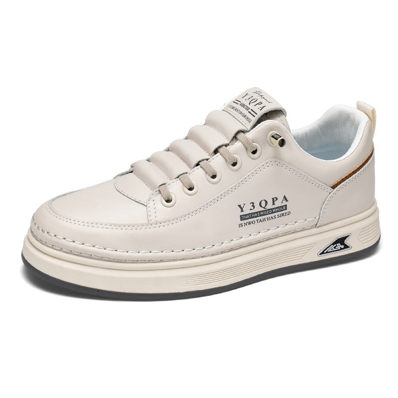 Herren Low-Top City-Sneaker aus Kunstleder mit dicker Komfortsohle und dezenter Logoprägung Shop Nory