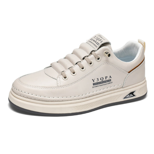 Herren Low-Top City-Sneaker aus Kunstleder mit dicker Komfortsohle und dezenter Logoprägung Shop Nory