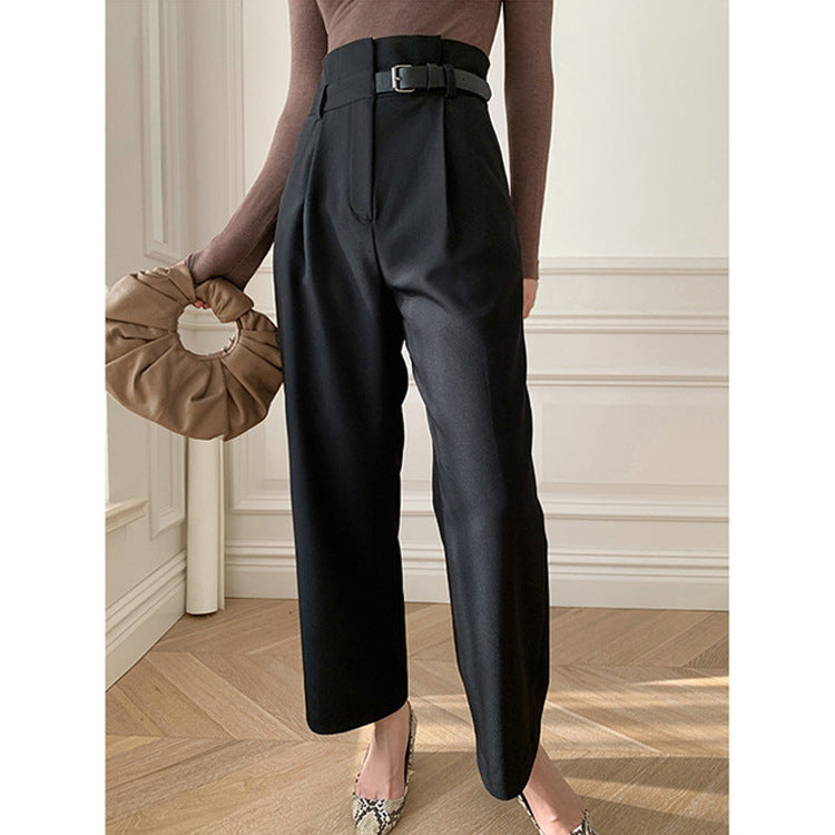 Damen Hochtaillierte Dress Pant Shop Nory