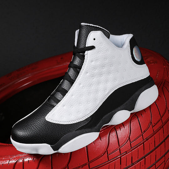 Herren atmungsaktiver High-Top Basketball Sneaker mit Dämpfung und rutschfester Gummisohle Shop Nory