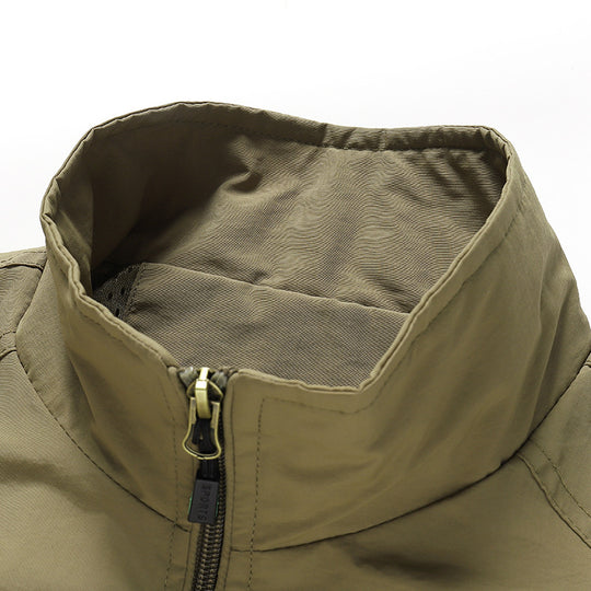 Herren Outdoor-Utility-Weste mit Mesh-Futter, wasserabweisender Nylonoberfläche und Multifunktionstaschen Shop Nory