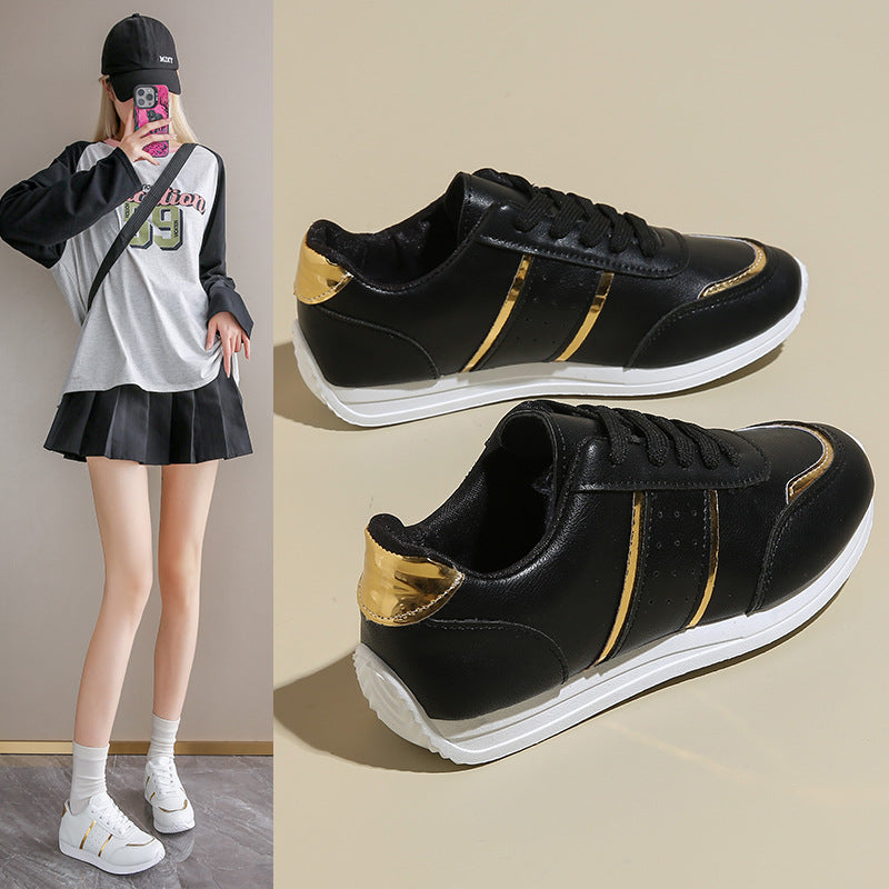 Damen Sportliche Sneakers mit eleganten Akzenten und atmungsaktivem Obermaterial