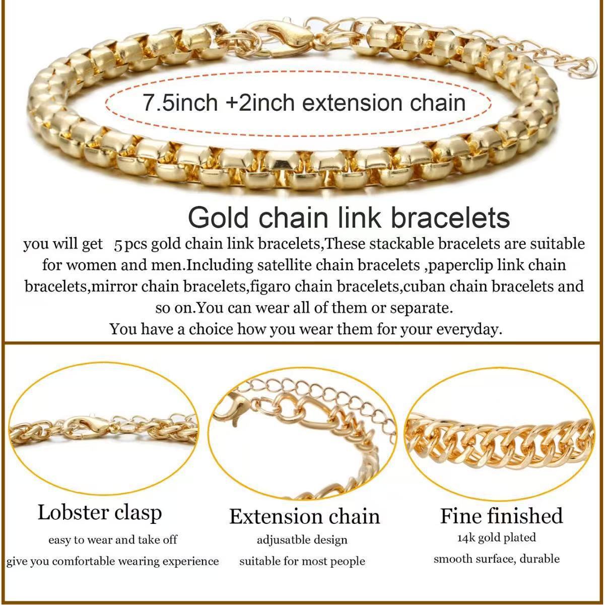 Damen modische Ketten- und Armband-Set Shop Nory