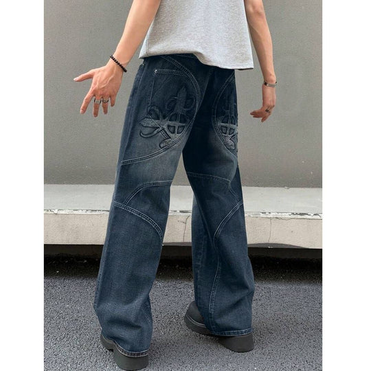 Damen Weit geschnittene Jeans Shop Nory