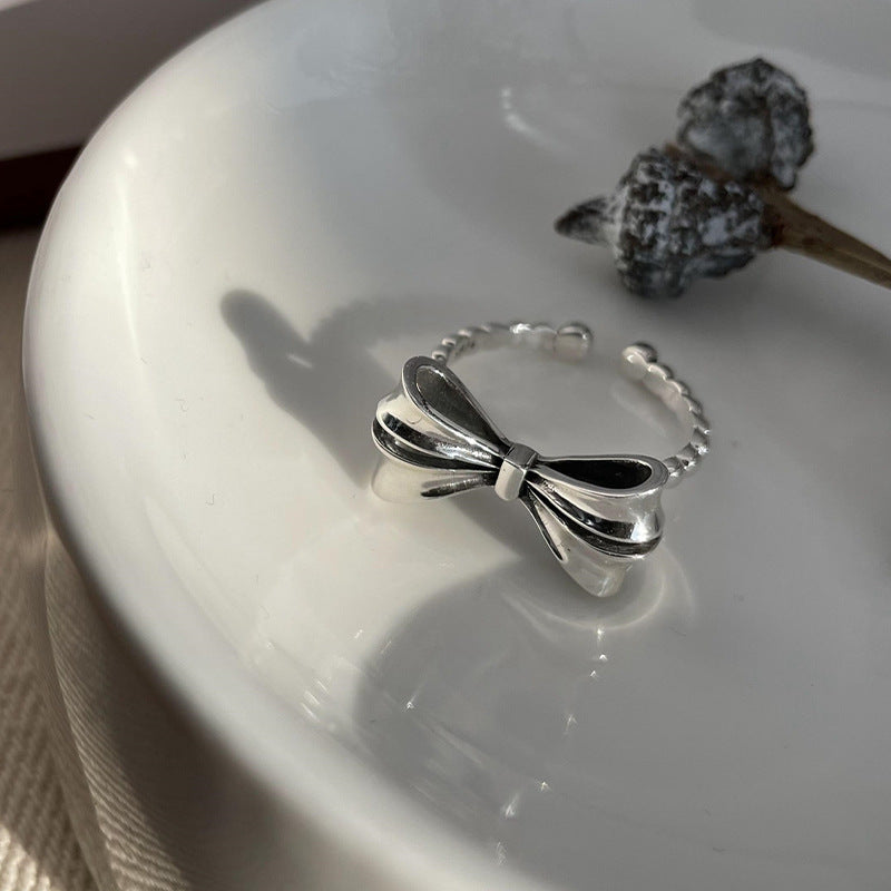 Damenring mit verspieltem Schleifenmotiv Shop Nory