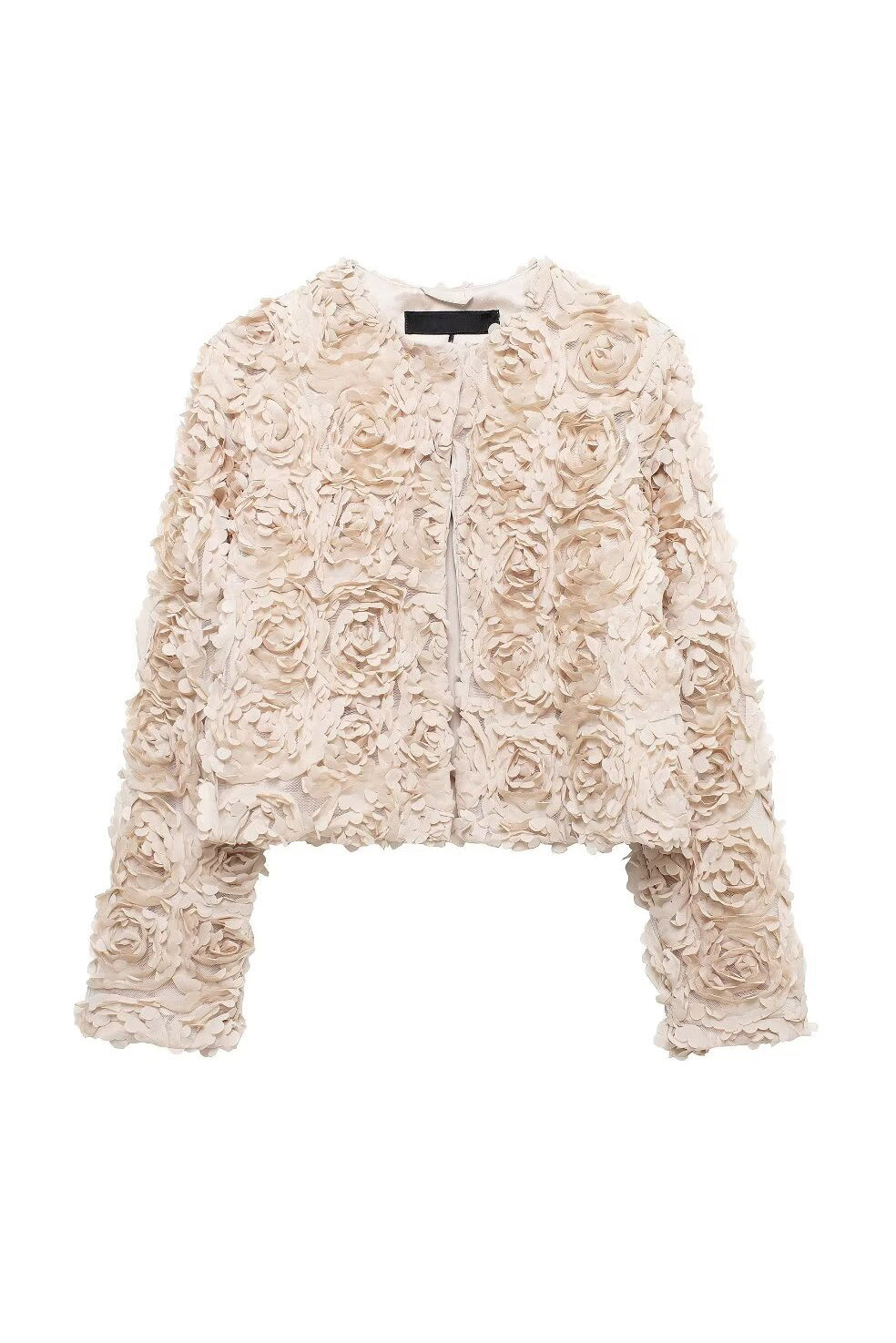 Floral Applikation Kurzjacke