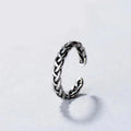 Damen modischer Ring mit geflochtenem Design Shop Nory