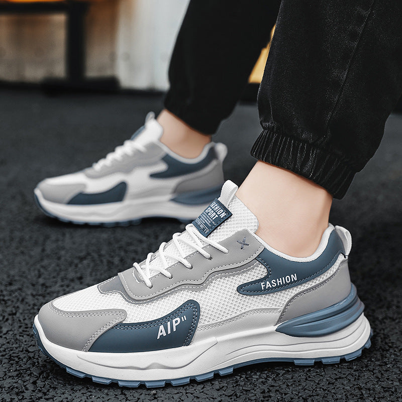 Herren Athletisch-inspirierte Plateau-Sneaker mit atmungsaktivem Mesh und griffiger Trailsohle Shop Nory