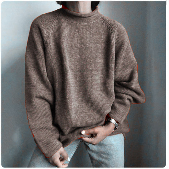 Damen nan kastiger Feinstrickpullover mit kurzem Stehkragen und Raglanärmeln Shop Nory