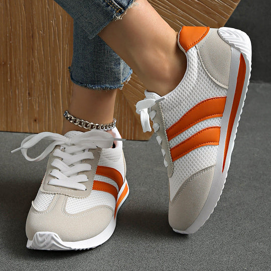 Damen Atmungsaktive Freizeitsneaker mit innovativer Sohle