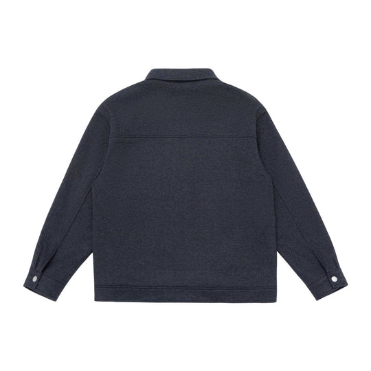 Herren Wollmix‑Shacket mit Reißverschluss, Pattentaschen und kastiger Silhouette Shop Nory