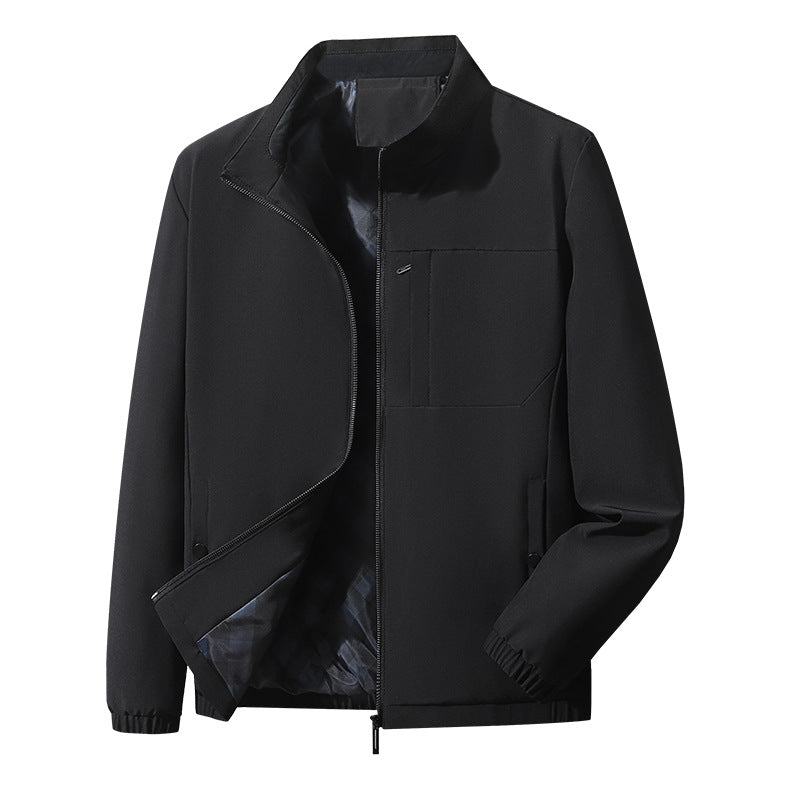 Herren Moderner Übergangsjacke mit praktischem Stehkragen Shop Nory