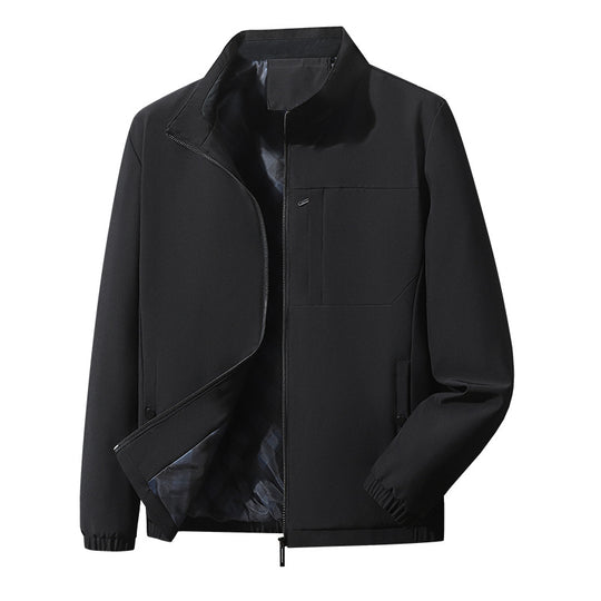 Herren Moderner Übergangsjacke mit praktischem Stehkragen Shop Nory