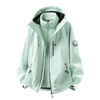 Salznebelgrün (Fleece-Innenjacke)