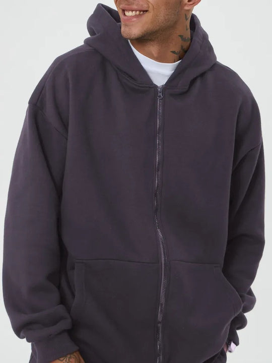 Herren Bequeme Kapuzenjacke