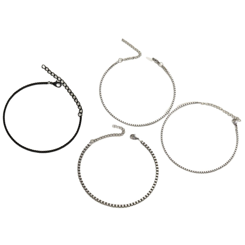 Herren-Armband-Set mit eleganten und strukturierten Designs Shop Nory