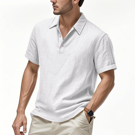 Herren Poloshirt aus atmungsaktiver Baumwolle