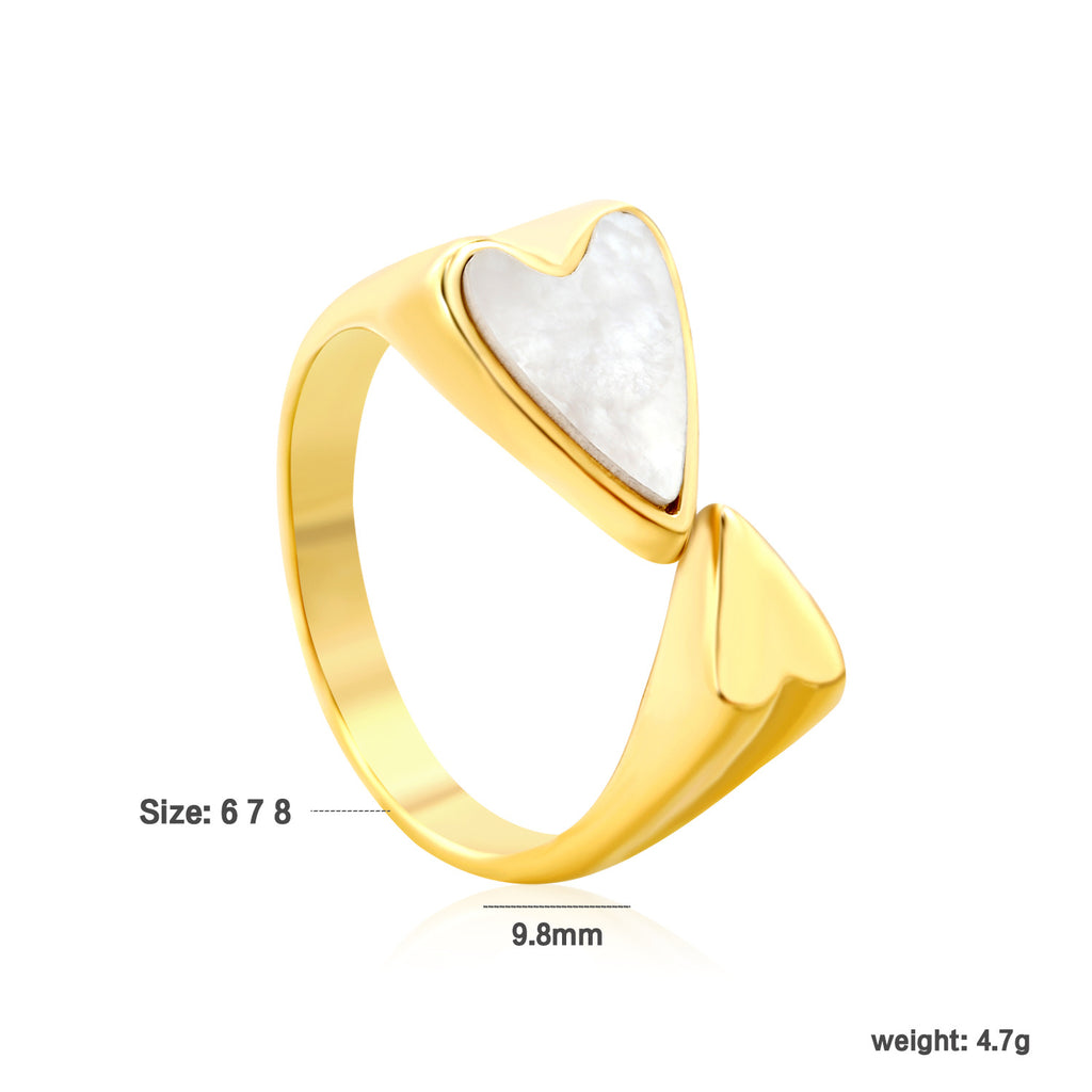 Damen Ring mit einzigartigem strukturiertem Design Shop Nory