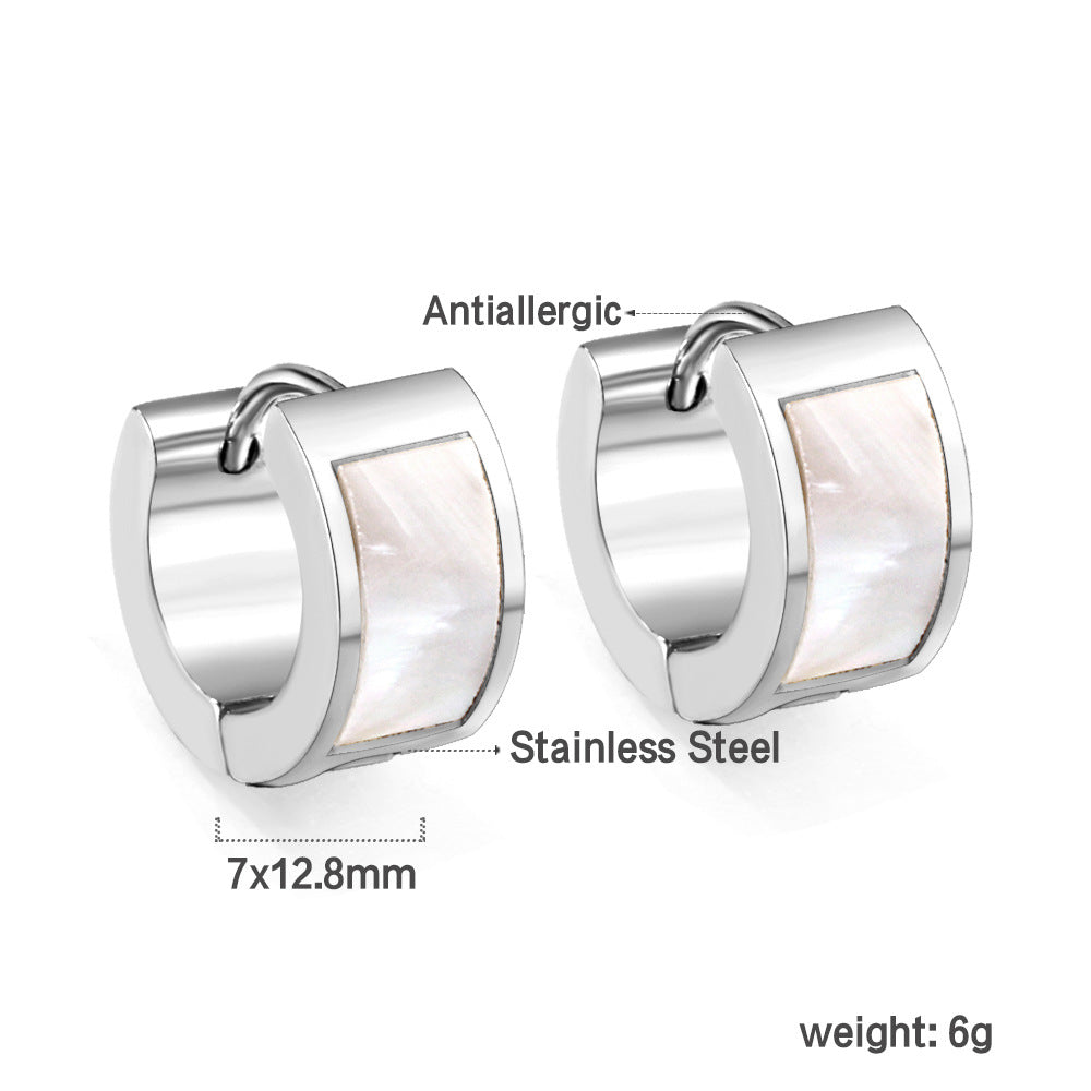 Damen Hängende Ohrstecker mit elegantem Perlenakzent Shop Nory