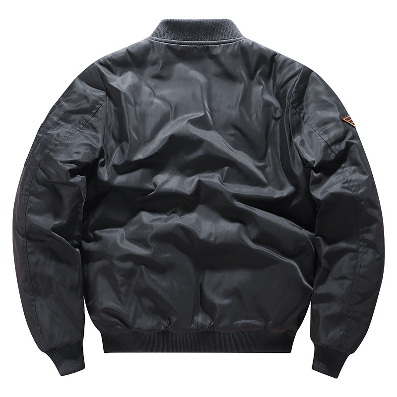 Herren Sportliche Bomberjacke mit Stickerei Shop Nory
