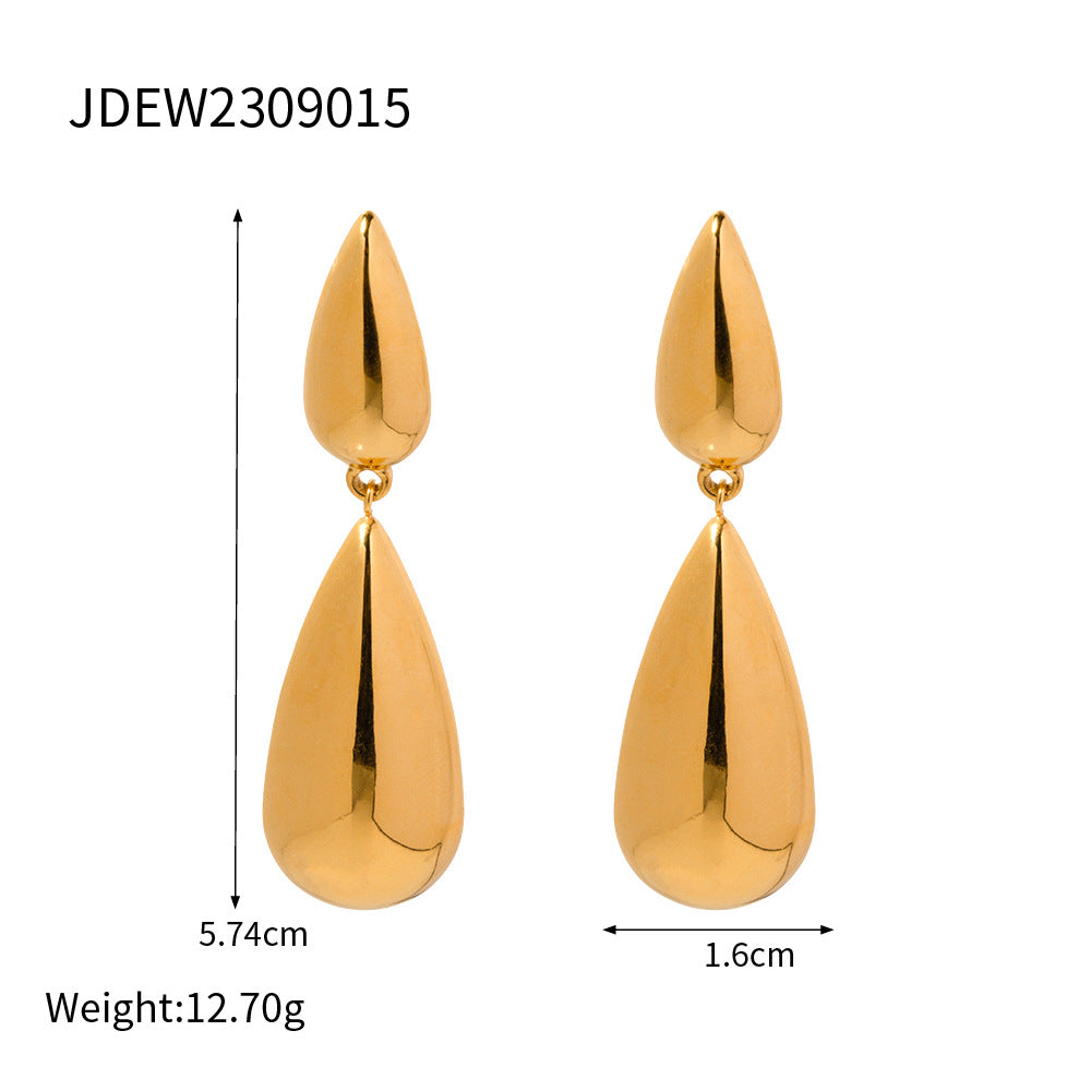 Damen Ohrhänger im eleganten Tropfen-Design Shop Nory