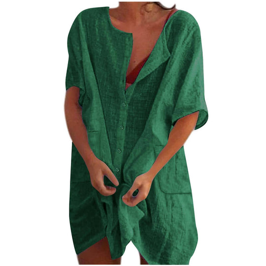 Damen lässiges Strandkleid