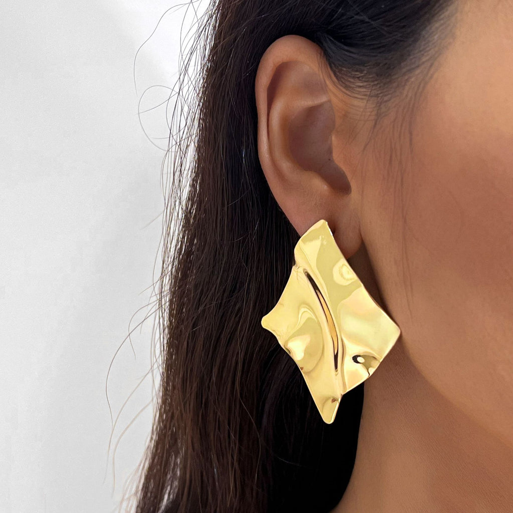 Damen geometrische Ohrstecker mit modernem Design Shop Nory