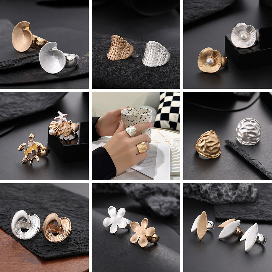 Damen Ohrringe mit geometrischem Design Shop Nory