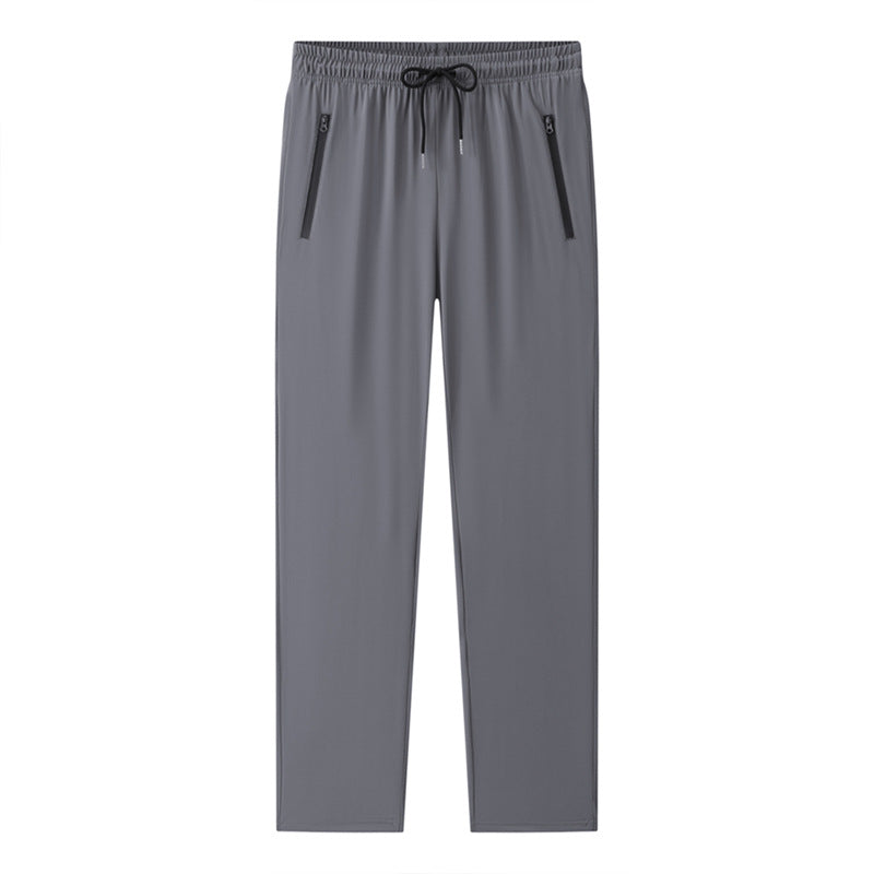 Herren Sportliche Jogginghose mit elastischem Bund und praktischen Reißverschluss-Taschen Shop Nory
