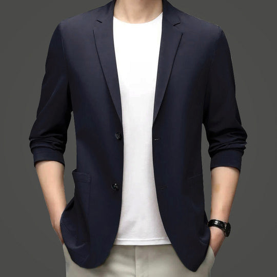 Herren Reise-Blazer aus StretchgewShop Norye unstrukturiert mit aufgesetzten Taschen Shop Nory