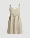 Damen Babydoll Sommerkleid mit Trägern
