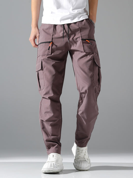 Herren Bequeme Cargo-Hose mit elastischem Bund Shop Nory